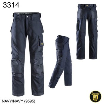 Snickers 3314 Canvas+ Non Holster Pocket Trousers