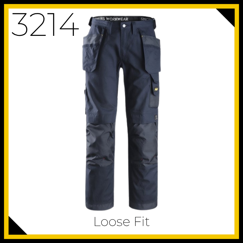 Snickers 3214 Canvas Holster Pocket Trousers