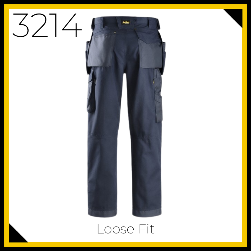 Snickers 3214 Canvas Holster Pocket Trousers