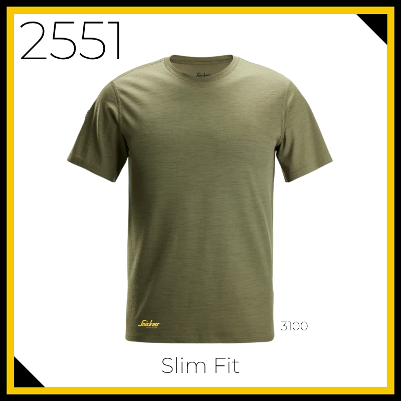 Snickers 2551 Wool T Shirt
