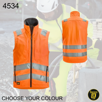 Snickers 4534 High-Vis Vest