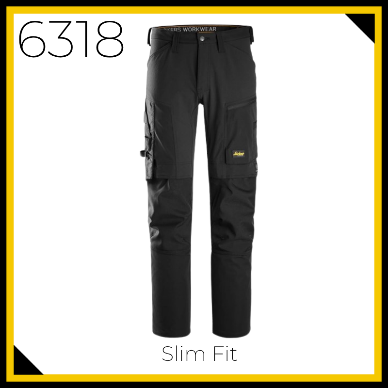 Snickers 6318 AllRoundWork Stretch Non Holster Pocket Trousers
