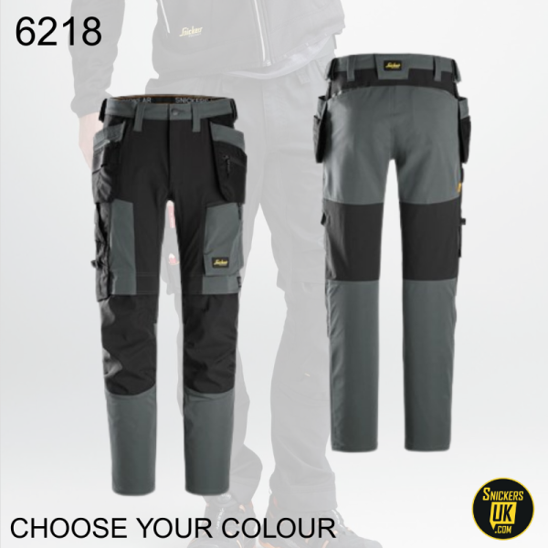 Snickers 6218 AllRoundWork Stretch Holster Pocket Trousers