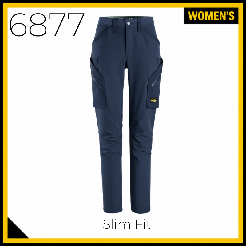 Snickers 6877 FlexiWork Womens Full Stretch Trousers