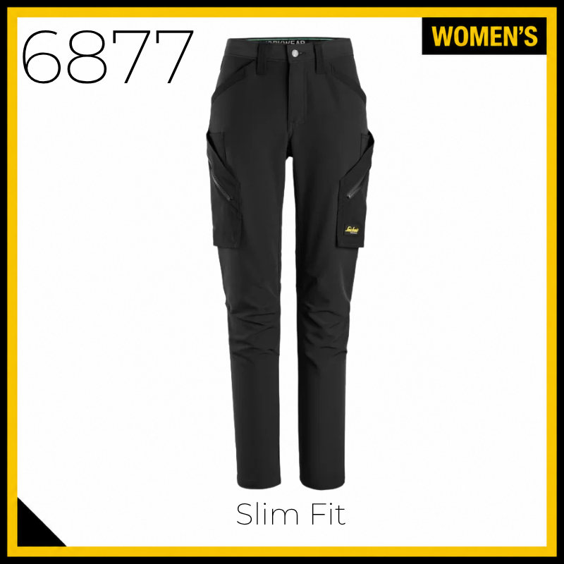Snickers 6877 FlexiWork Womens Full Stretch Trousers