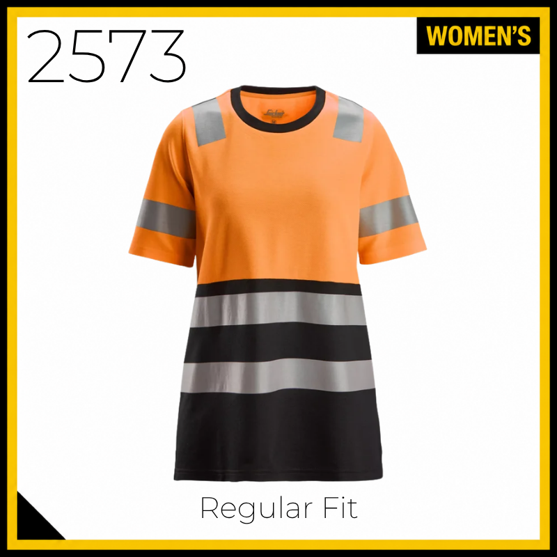 Snickers 2573 Women's High Vis Class 1 T Shirt