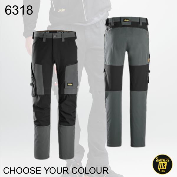 Snickers 6318 AllRoundWork Stretch Non Holster Pocket Trousers