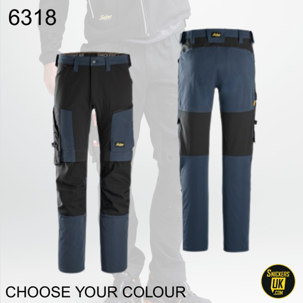 Snickers 6318 AllRoundWork Stretch Non Holster Pocket Trousers
