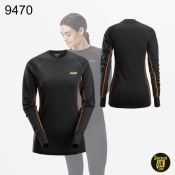 Snickers 9470 Womens Merino Base Layer Top