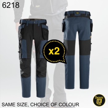 Snickers 6218 AllRoundWork Stretch Holster Pocket Trousers