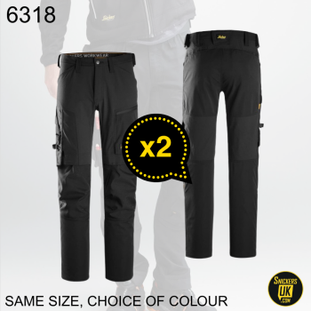 Snickers 6318 AllRoundWork Stretch Non Holster Pocket Trousers