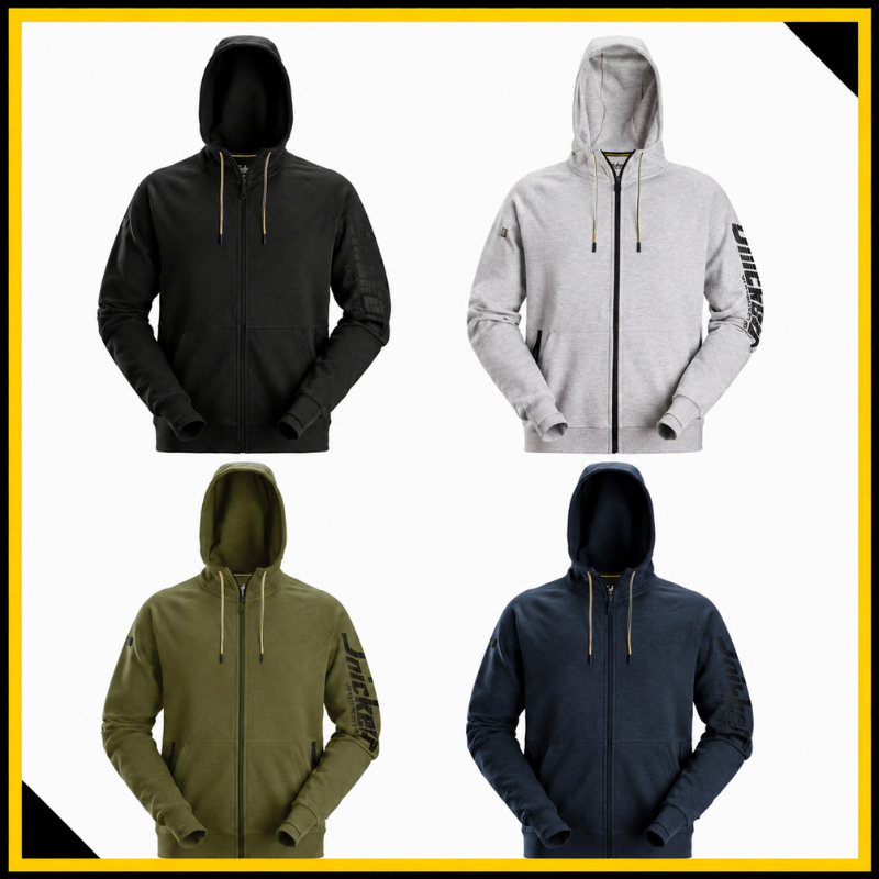 Snickers 2895 Logo Full Zip Hoodie