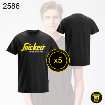 Snickers 2586 Classic Logo T-Shirt