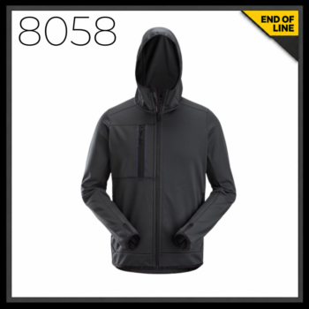 Snickers 8058 AllRoundWork Full Zip Fleece Hoodie
