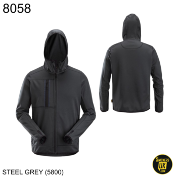 Snickers 8058 AllRoundWork Full Zip Fleece Hoodie