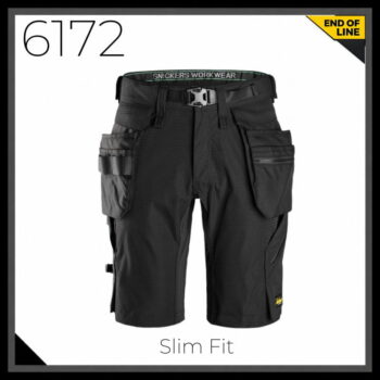 Snickers 6172 FlexiWork Detachable Holster Pockets Shorts