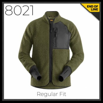 Snickers 8021 AllRoundWork Pile Zip Jacket