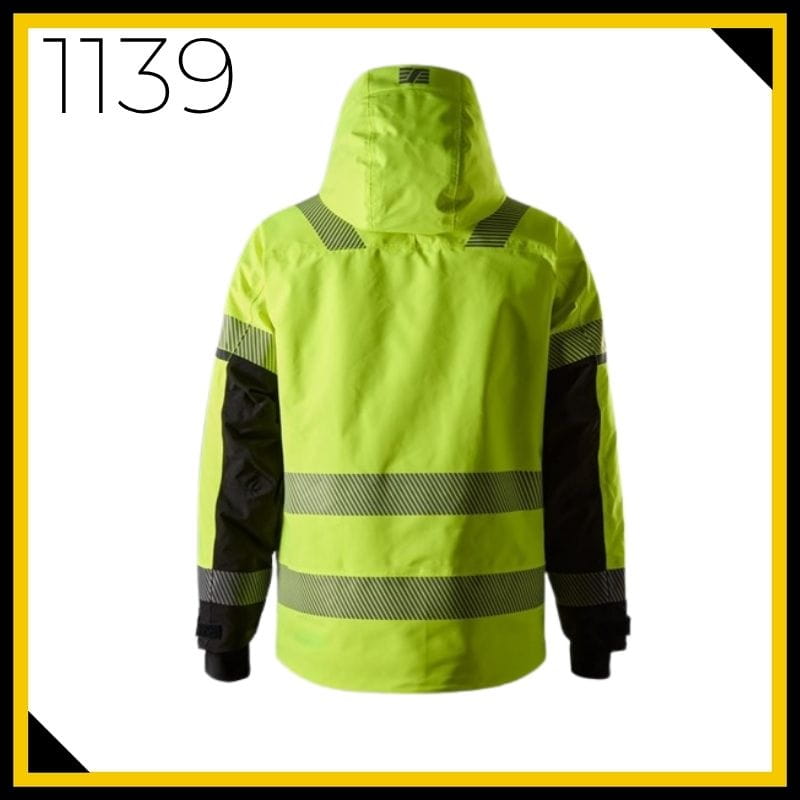 Snickers 1139 High Vis Class 3 Waterproof Stretch Jacket