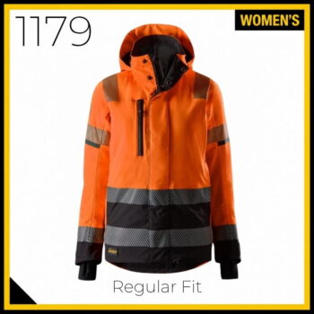 Snickers 1179 High-Vis Women's Waterproof Stretch Jacket