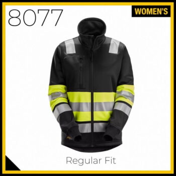 Snickers 8077 High Vis Class 1 Women's Full Zip Jacket