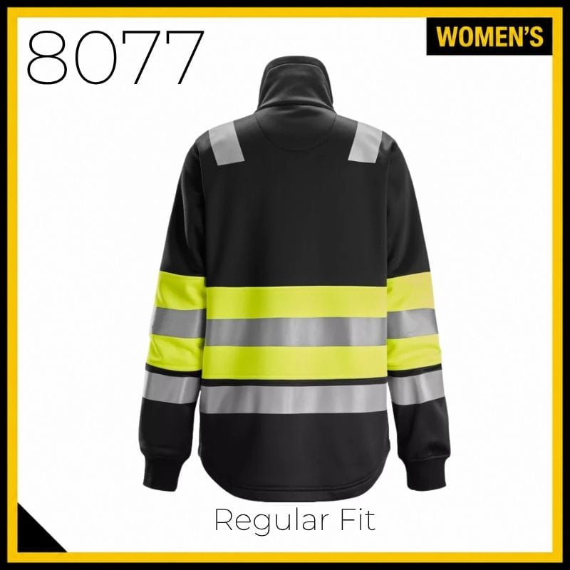 Snickers 8077 High Vis Class 1 Women's Full Zip Jacket