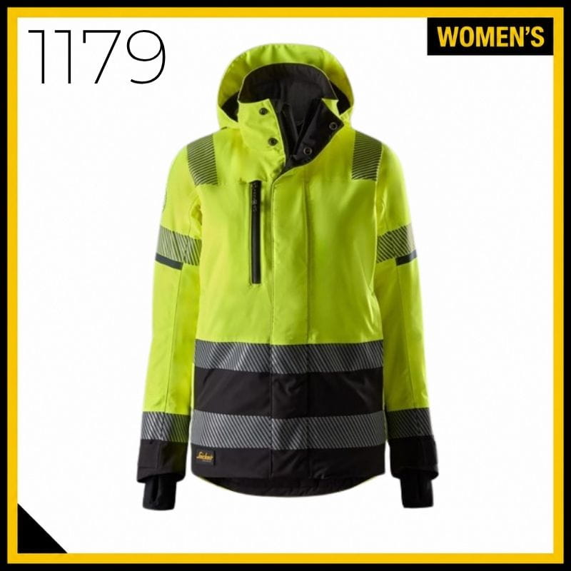 Snickers 1179 High-Vis Women's Waterproof Stretch Jacket
