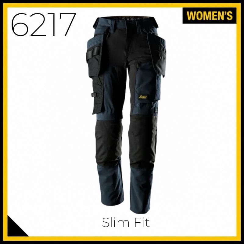Snickers 6217 AllRoundWork Women's Stretch Detachable Holster Pocket Trousers