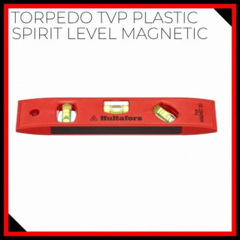 Hultafors Torpedo Spirit Level Plastic TVP Magnetic