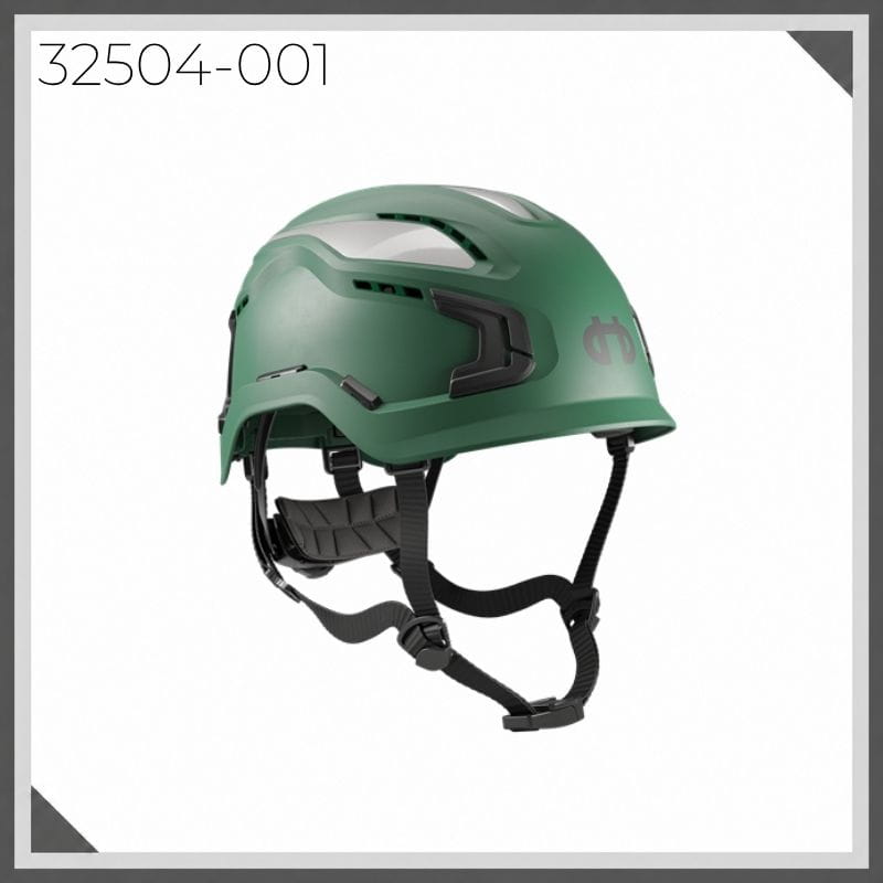 Hellberg Sector Vented Green Safety Helmet