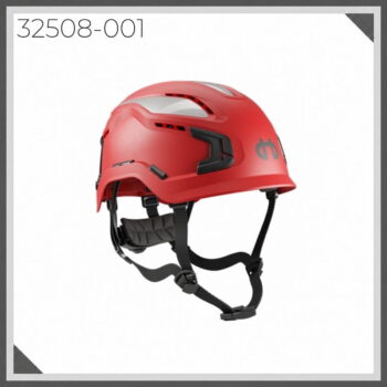 Hellberg Sector Vented Red Safety Helmet