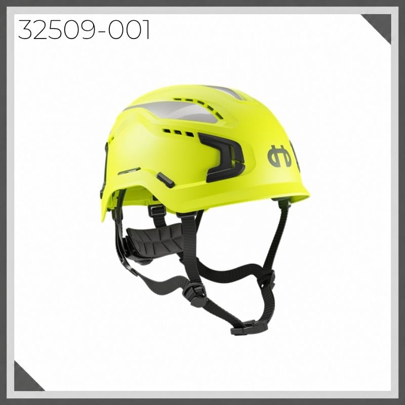 Hellberg Sector Vented Neon Yellow Safety Helmet
